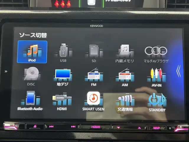 トヨタ ルーミー G－T 埼玉県 2021(令3)年 4.4万km レーザーブルークリスタルシャイン 9型ナビ 両側電動 LED ドラレコ ETC　衝突被害軽減　前後コーナーセンサー　CD　DVD　Bluetooth　フルセグ　アイドリングストップ　