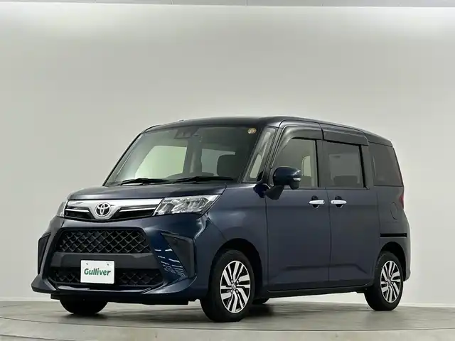 トヨタ ルーミー G－T 埼玉県 2021(令3)年 4.4万km レーザーブルークリスタルシャイン 9型ナビ 両側電動 LED ドラレコ ETC　衝突被害軽減　前後コーナーセンサー　CD　DVD　Bluetooth　フルセグ　アイドリングストップ　
