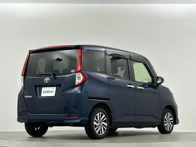 トヨタ ルーミー G－T 埼玉県 2021(令3)年 4.4万km レーザーブルークリスタルシャイン 9型ナビ 両側電動 LED ドラレコ ETC　衝突被害軽減　前後コーナーセンサー　CD　DVD　Bluetooth　フルセグ　アイドリングストップ　