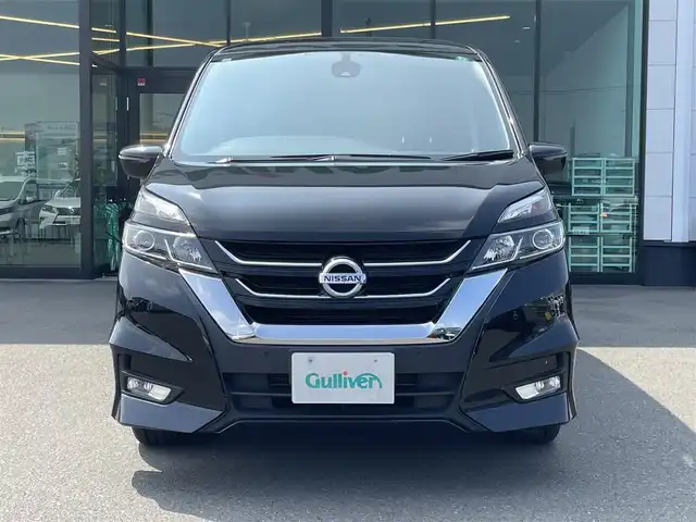 日産 セレナ ハイウェイスター プロパイロットED 愛知県 2016(平28)年 4.6万km ダイヤモンドブラック 純正9インチナビ〈MM516D-L〉/・Bluetoothオーディオ/・CD/DVD/Blu-ray/バックカメラ/純正フリップダウンモニター/ビルトインETC/プロパイロット/・レーダークルーズコントロール/・エマージェンシーブレーキ/・ステアリングアシスト/ミラー型ドラレコ/両側パワースラしイドドア/ビルトインETC/LEDヘッドライト/純正16インチAW/スタッドレス アルミSET有