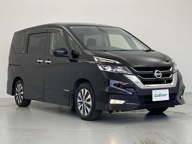 日産 セレナ ハイウェイスター プロパイロットED 愛知県 2016(平28)年 4.6万km ダイヤモンドブラック 純正9インチナビ〈MM516D-L〉/・Bluetoothオーディオ/・CD/DVD/Blu-ray/バックカメラ/純正フリップダウンモニター/ビルトインETC/プロパイロット/・レーダークルーズコントロール/・エマージェンシーブレーキ/・ステアリングアシスト/ミラー型ドラレコ/両側パワースラしイドドア/ビルトインETC/LEDヘッドライト/純正16インチAW/スタッドレス アルミSET有