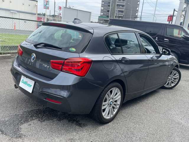 ＢＭＷ １１８ｄ 神奈川県 2016(平28)年 5万km ミネラルグレー ETC/電動格納ミラー/ステアリングリモコン/走行モード切替可能/オートライト/純正タイヤ空気圧センサー/プッシュスタート/純正LEDライト