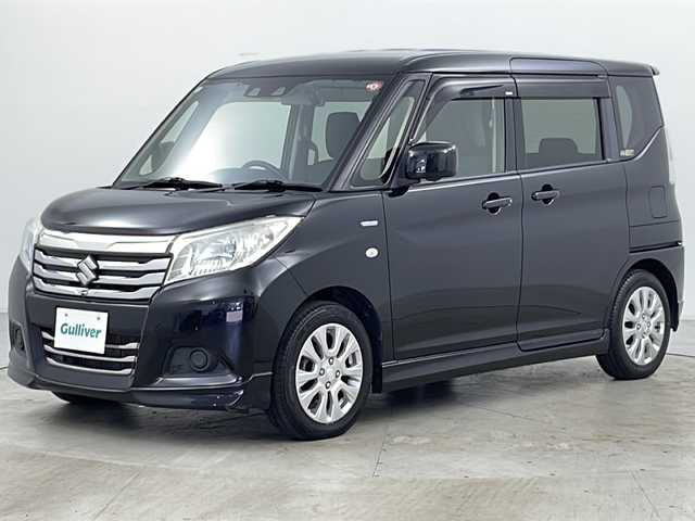 スズキ ソリオ HV MX 道央・札幌 2018(平30)年 6.2万km スーパーブラックパール ・４ＷＤ/・寒冷地仕様/・純正ＳＤナビ＆ＴＶ＆ＢＴ＆ＤＶＤ＆ＣＤ＆ＵＳＢ/・全方位モニター/・片側パワースライドドア/・衝突被害軽減ブレーキ/・レーンキープアシスト/・ステアリングスィッチ/・ＢＳＭ/・レーダークルーズ/・ドアミラーヒーター/・社外ドライブレコーダー/・スマートキー/・ビルトインＥＴＣ/・ハロゲンヘッドライト/・前席シートヒーター/・純正１５インチアルミ