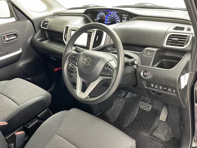 スズキ ソリオ HV MX 道央・札幌 2018(平30)年 6.2万km スーパーブラックパール ・４ＷＤ/・寒冷地仕様/・純正ＳＤナビ＆ＴＶ＆ＢＴ＆ＤＶＤ＆ＣＤ＆ＵＳＢ/・全方位モニター/・片側パワースライドドア/・衝突被害軽減ブレーキ/・レーンキープアシスト/・ステアリングスィッチ/・ＢＳＭ/・レーダークルーズ/・ドアミラーヒーター/・社外ドライブレコーダー/・スマートキー/・ビルトインＥＴＣ/・ハロゲンヘッドライト/・前席シートヒーター/・純正１５インチアルミ