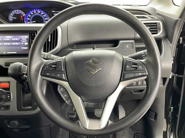 スズキ ソリオ HV MX 道央・札幌 2018(平30)年 6.2万km スーパーブラックパール ・４ＷＤ/・寒冷地仕様/・純正ＳＤナビ＆ＴＶ＆ＢＴ＆ＤＶＤ＆ＣＤ＆ＵＳＢ/・全方位モニター/・片側パワースライドドア/・衝突被害軽減ブレーキ/・レーンキープアシスト/・ステアリングスィッチ/・ＢＳＭ/・レーダークルーズ/・ドアミラーヒーター/・社外ドライブレコーダー/・スマートキー/・ビルトインＥＴＣ/・ハロゲンヘッドライト/・前席シートヒーター/・純正１５インチアルミ