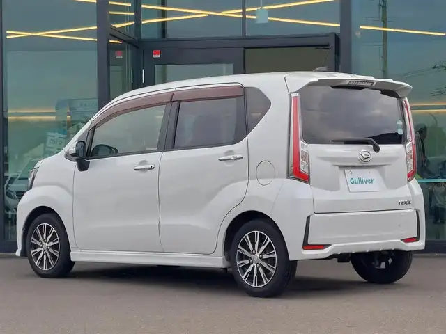 ダイハツ ムーヴ カスタム X ハイパー SA 東京都 2015(平27)年 6.3万km パールホワイトⅢ 社外ナビ/Bluetooth/純正アルミホイール/ETC/ドライブレコーダー/ラバーマット/LEDヘッドライト/フルセグテレビ/フロントフォグランプ/アイドリングストップ/衝突軽減ブレーキ/横滑り防止装置