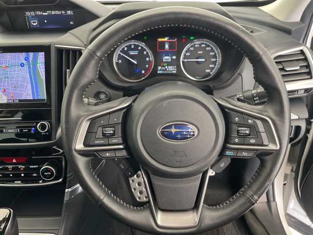 スバル フォレスター ハイブリッド アドバンス 愛知県 2019(令1)年 6.1万km WRブルーパール アイサイト/純正8型ナビ/レーダークルーズコントロール/バックカメラ/パワーシート/コーナーセンサー/純正アルミホイール/ルーフレール/４WD/LEDヘッドライト/パドルシフト/ステアリングヒーター/ブラインドスポットモニター/ETC/衝突軽減システム/フルセグ/CD DVD/Bluetooth/ステアリングスイッチ/スマートキー/プッシュスタート