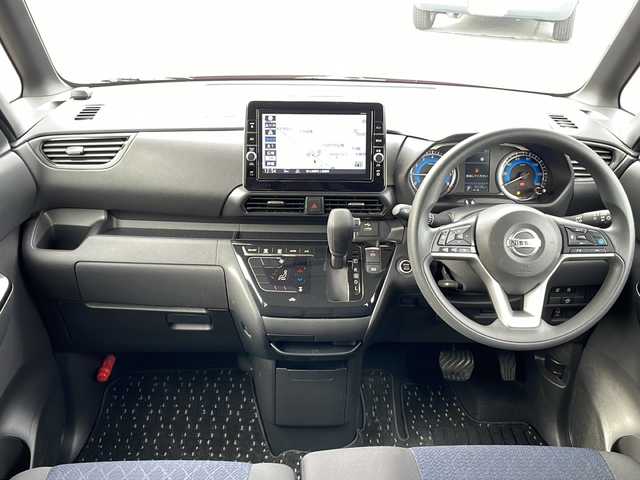 日産 ルークス HWS X プロパイロットED 山梨県 2020(令2)年 2.7万km スパークリングレッド/ブラック 純正SDナビ（MM320D-L）/ＣＤ/ＤＶＤ/ＢＴ/フルセグテレビ/衝突軽減ブレーキ/コーナーセンサー/全方位カメラ/アイドリングストップ/クルーズコントロール/プッシュスタート/両側パワースライドドア/ETC/純正LEDヘッドライト