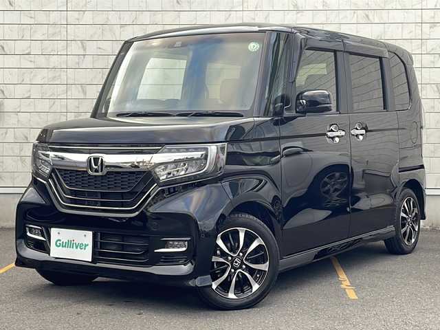 ホンダ Ｎ ＢＯＸ カスタム G L ホンダセンシング 茨城県 2020(令2)年 2.9万km クリスタルブラックパール ホンダセンシング/Gathers8インチナビ BT/フルセグ/AM/FM/APPLE CAR PLAY/両側パワスラ/ステアリングスイッチ/アクティブクルーズコントロール/シートヒーター/アイドリングストップ/コーナーセンサー/アイドリングストップ/純正フロアマット/純正アルミホイール/LEDオートライト/USBポート/バックカメラ/ETC/スマートキー