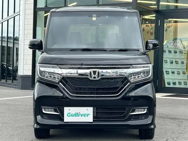 ホンダ Ｎ ＢＯＸ カスタム G L ターボ ホンダセンシング 愛媛県 2020(令2)年 3.7万km クリスタルブラックパール 純正8型ナビ/バックカメラ/両側電動スライドドア/アダプティブクルーズコントロール/衝突被害軽減装置/車線逸脱防止装置/LEDヘッドライト/アイドリングストップ/パドルシフト/黒半革温シート/電格ミラー/バックソナー/ETC/ドアバイザー/現状サマー(純正AW)(165/55/R15)/DUNLOP ENASAVE EC300/禁煙車