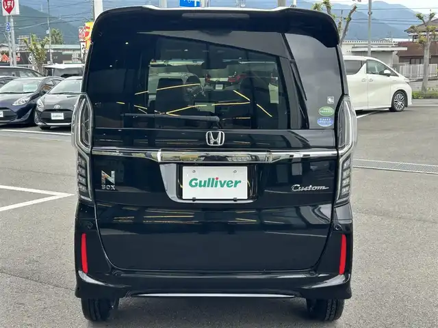 ホンダ Ｎ ＢＯＸ カスタム G L ターボ ホンダセンシング 愛媛県 2020(令2)年 3.7万km クリスタルブラックパール 純正8型ナビ/バックカメラ/両側電動スライドドア/アダプティブクルーズコントロール/衝突被害軽減装置/車線逸脱防止装置/LEDヘッドライト/アイドリングストップ/パドルシフト/黒半革温シート/電格ミラー/バックソナー/ETC/ドアバイザー/現状サマー(純正AW)(165/55/R15)/DUNLOP ENASAVE EC300/禁煙車