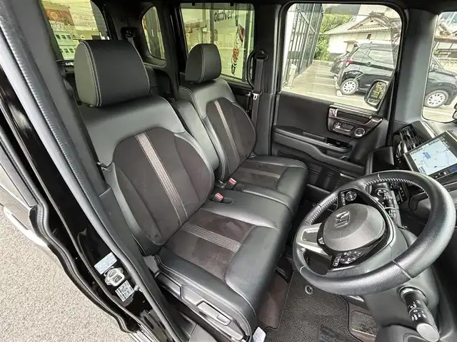 ホンダ Ｎ ＢＯＸ カスタム G L ターボ ホンダセンシング 愛媛県 2020(令2)年 3.7万km クリスタルブラックパール 純正8型ナビ/バックカメラ/両側電動スライドドア/アダプティブクルーズコントロール/衝突被害軽減装置/車線逸脱防止装置/LEDヘッドライト/アイドリングストップ/パドルシフト/黒半革温シート/電格ミラー/バックソナー/ETC/ドアバイザー/現状サマー(純正AW)(165/55/R15)/DUNLOP ENASAVE EC300/禁煙車