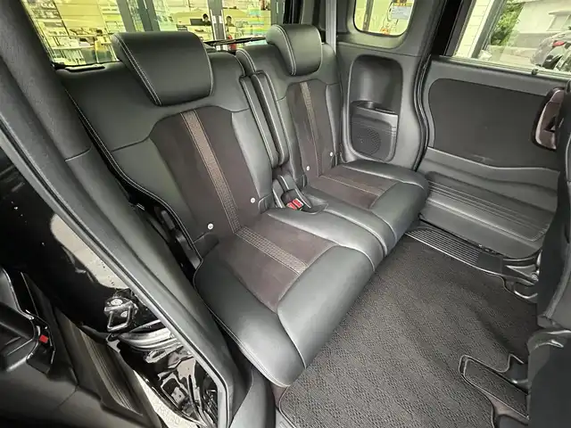 ホンダ Ｎ ＢＯＸ カスタム G L ターボ ホンダセンシング 愛媛県 2020(令2)年 3.7万km クリスタルブラックパール 純正8型ナビ/バックカメラ/両側電動スライドドア/アダプティブクルーズコントロール/衝突被害軽減装置/車線逸脱防止装置/LEDヘッドライト/アイドリングストップ/パドルシフト/黒半革温シート/電格ミラー/バックソナー/ETC/ドアバイザー/現状サマー(純正AW)(165/55/R15)/DUNLOP ENASAVE EC300/禁煙車