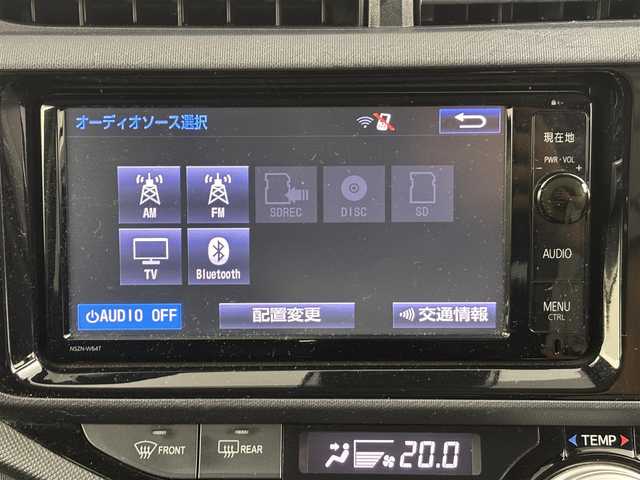 トヨタ アクア S スタイルブラック 埼玉県 2016(平28)年 7.8万km ダークブルーマイカ 純正ナビ　NSZN-W64T/(Bluetooth/CD/DVD/AM/FM)/地デジフルセグ/バックカメラ/前後ドライブレコーダー/ETC/オートマチックハイビーム/車線逸脱警報/衝突軽減ブレーキ/ecoモード/EVモード/フロントフォグランプ/ウィンカーミラー/純正フロアマット/社外ドアバイザー/純正15インチアルミホイール