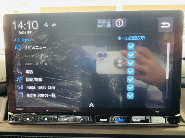 ホンダ ステップワゴン スパーダ eHEV 埼玉県 2025(令7)年 0.1千km クリスタルブラックパール ホンダセンシング/純正11インチSDナビ/　　CD/DVD/BT/フルセグ/バックカメラ/両側パワースライドドア/パワーバックドア/レーダークルーズコントロール/LEDオートライト/ハーフレザーシート/シートヒーター/純正16インチアルミホイール/ステアリングスイッチ/アイドリングストップ/USBポート/スマートキー2本/禁煙車