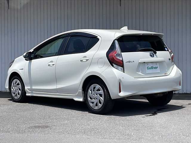 トヨタ アクア G 長野県 2019(平31)年 7.2万km ホワイトパールクリスタルシャイン トヨタセーフティセンス/純正メモリナビフルセグTV/バックカメラ/ETC/OPナビレディパッケージ/OPLEDヘッドライト/サイドエアロ/スマートキー