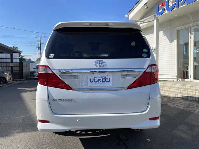 トヨタ アルファード 240X 秋田県 2012(平24)年 12.1万km ホワイトパールクリスタルシャイン (株)IDOMが運営する【じしゃロン 秋田店】の自社ローン専用車両になります。こちらは現金またはオートローンご利用時の価格です。自社ローンご希望の方は別途その旨お申付け下さい//////////メモリナビ/フルセグテレビ/バックカメラ/ウィンカーミラー/ドアバイザー/プッシュスタート/両側パワースライドドア/ETC/フリップダウンモニター/スマートキー