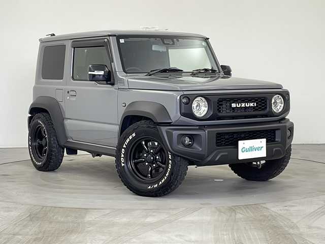スズキ ジムニー シエラ JC 秋田県 2024(令6)年 1万km ミディアムグレー 4WD/社外メモリナビ　/フルセグTV/CD/DVD/BT　/バックカメラ　/衝突軽減ブレーキ　/クルーズコントロール　/前席シートヒーター　/ＥＴＣ　/前方ドライブレコーダー　/ＬＥＤヘッドライト　/ローダウン　/純正足回り車載　/オートライト　/アイドリングストップ/スマートキー/純正フロアマット/社外アルミホイール