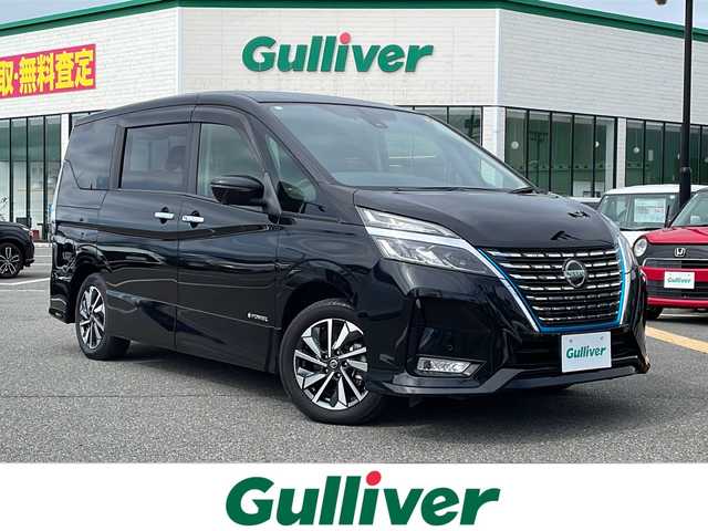 日産 セレナ e－パワー ハイウェイスター V 鳥取県 2020(令2)年 3.5万km ダイヤモンドブラック 純正10インチナビ/フルセグ/CD/DVD/BT/アラウンドビューモニター/純正フリップダウンモニター/ドライブレコーダー・ETC/プロパイロット/エマージェンシーブレーキ/ブラインドスポットモニター/両側パワースライドドア/電動パーキングブレーキ/LEDヘットライト/純正16インチアルミホイール/プッシュエンジンスタート/スマートキー×２