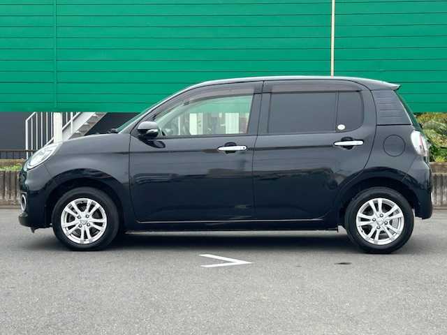 トヨタ パッソ モーダ　S 茨城県 2016(平28)年 5.1万km ブラックマイカメタリック ワンオーナー/社外7インチナビ/バックカメラ/LEDヘッドライト/衝突被害軽減ブレーキ/盗難防止装置/横滑り防止装置/社外14インチアルミホイール/アイドリングストップ/ステアリングスイッチ/ドライブレコーダー/ETC/スマートキー/プッシュスタート