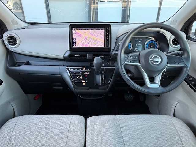 日産 デイズ X 宮城県 2024(令6)年 0.2万km ゴールドM 登録時走行距離1627km/純正９インチSDナビ/フルセグTV/Bluetooth/FM/AM/プッシュスタート/スマートキー/全方位カメラ/純正フロアマット/ステアリングリモコン/コーナーセンサー/純正アルミホイール/衝突軽減ブレーキ/オートライト