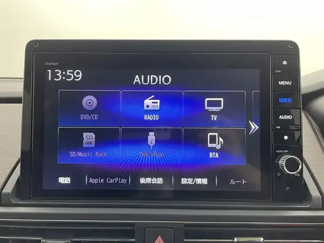 ホンダ オデッセイ ハイブリッド e:HEVアブソルート EX 埼玉県 2021(令3)年 3.9万km プレミアムスパークルブラックパール 禁煙車　純正9型ナビ　HDMI　後席モニター　BSM　両側パワースライドドア　ETC　ドライブレコーダー　バックカメラ　電動リアゲート　レーンキープアシスト　レーダークルーズコントロール　