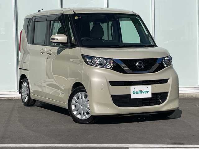 日産 ルークス X 神奈川県 2020(令2)年 1.8万km フローズンバニラパール エマージェンシーブレーキ/アラウンドビューモニター/サーキュレーター/純正ナビ/【Ｂｌｕｅｔｏｏｔｈ/ワンセグ/AUX】/電動スライドドア/ドライブレコーダー/オートライト/オートエアコン/コーナーセンサー