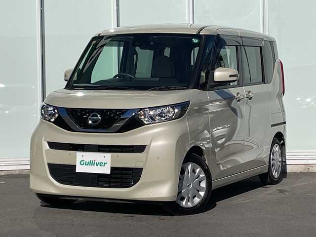 日産 ルークス X 神奈川県 2020(令2)年 1.8万km フローズンバニラパール エマージェンシーブレーキ/アラウンドビューモニター/サーキュレーター/純正ナビ/【Ｂｌｕｅｔｏｏｔｈ/ワンセグ/AUX】/電動スライドドア/ドライブレコーダー/オートライト/オートエアコン/コーナーセンサー
