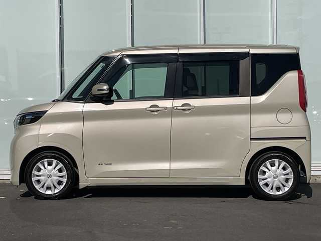 日産 ルークス X 神奈川県 2020(令2)年 1.8万km フローズンバニラパール エマージェンシーブレーキ/アラウンドビューモニター/サーキュレーター/純正ナビ/【Ｂｌｕｅｔｏｏｔｈ/ワンセグ/AUX】/電動スライドドア/ドライブレコーダー/オートライト/オートエアコン/コーナーセンサー