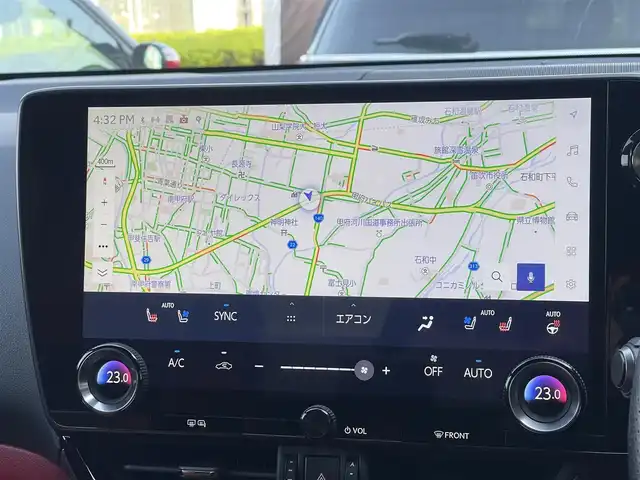 レクサス ＮＸ 350h Fスポーツ 山梨県 2023(令5)年 1.9万km ホワイトノーヴァガラスフレーク Pサンルーフ /三眼LED /赤黒革 /全周囲カメラ/OP20インチ/橙キャリパー/シートヒーター/ベンチレーション/Pシート/ACC/BSA/Pバックドア/置き型充電/BT/ミラーキャスト/フルセグ/取説/記録簿/ETC2.0/スペアキー