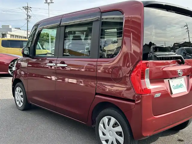 ダイハツ タント X ターボ SA 愛知県 2014(平26)年 2.3万km ファイアークォーツレッドM 〇社外ナビ/〇ワンセグTV/〇パワースライドドア（助手席側）/〇バックカメラ/〇ETC/〇スマートアシスト/・低速域衝突回避支援ブレーキ機能/・誤発進抑制制御機能/・先行車発進お知らせ機能/・VSC/TRC/〇アイドリングストップ/〇ハロゲンヘッドランプ/〇オートライト/〇オートエアコン/〇純正14インチフルホイールキャップ/〇キーフリーシステム/〇禁煙車