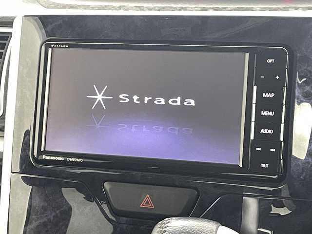 ダイハツ タント カスタム RS トップED SA Ⅲ 福島県 2017(平29)年 4.6万km ブラックマイカメタリック スマートアシスト/・衝突軽減ブレーキ/・車線逸脱警報装置/・オートハイビーム/社外ナビ/・型番：CN-RE03WD/・フルセグTV/Bluetooth/CD/DVD/・バックカメラ/・ETC/両側パワースライドドア/アイドリングストップ/革巻きステアリング/・ステアリングリモコン/ハーフレザーシート/・シートヒーター(運転席)/プッシュスタート/・スマートキー/LEDヘッドライト/・オートライト/・フォグライト/電動格納ミラー/社外フロアマット
