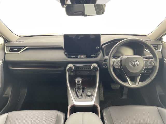 トヨタ ＲＡＶ４ ハイブリットG 群馬県 2024(令6)年 1.7万km アティチュードブラックマイカ サンルーフ 純正10.5型ナビ 4WD 衝突被害軽減ブレーキ　アダプティブクルーズコントロール　全周囲カメラ　デジタルインナーミラー　ステアリングヒーター　シートヒーター　レザーシート　禁煙車