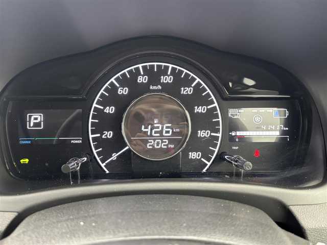 日産 ノート e－パワー X 福井県 2019(令1)年 4.2万km ダークメタルグレー carrozzeriaナビ/CD/DVD/Bluetooth/TV/バックカメラ/レーンキープアシスト/横滑り防止装置/オートライト/スマートキー/ETC