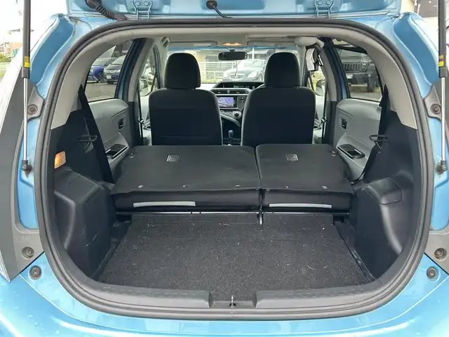 トヨタ アクア S 宮城県 2012(平24)年 14.4万km クールソーダメタリック メモリナビ/ＤＶＤ／ＣＤ／Ｂｌｕｅｔｏｏｔｈ/フルセグＴＶ/クルーズコントロール/オートライト/アイドリングストップ/シートヒーター/純正フロアマット/ハロゲンヘッドライト
