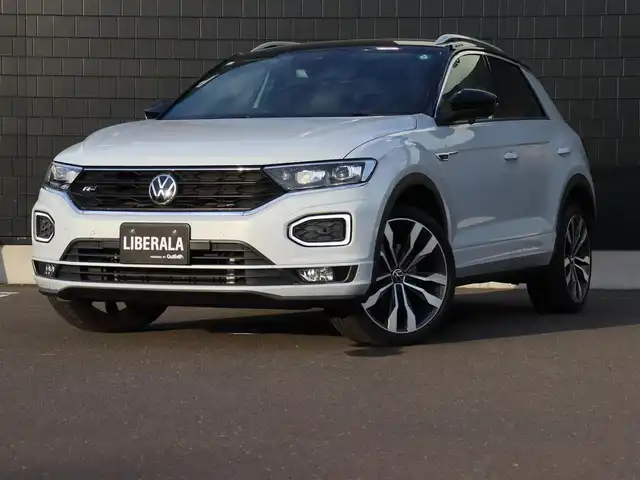 フォルクスワーゲン Ｔ－ロック TDI Rライン 宮城県 2021(令3)年 5.2万km 白 デジタルコクピット/純正ナビ/・Bluetooth・タイプC/・appleCarplay・androidauto・mirrorlink/ＩＱドライブ/・アダプティブクルーズコントロール/・フロントアシスト/・ブラインドスポットアシスト/・レーンキープアシスト/・疲労検知システム/バックカメラ/パワーテールゲート/パドルシフト/オートブレーキホールド/オートハイビーム/デュアルオートエアコン/アイドリングストップ/スマートキー・プッシュスタート/純正１９インチＡＷ/ルーフレール/ＬＥＤヘッドライト