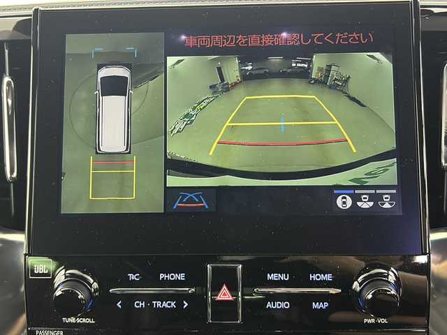 トヨタ アルファードハイブリット エグゼクティブ ラウンジ S 埼玉県 2021(令3)年 1.9万km ブラック 純正SDナビ/（フルセグTV/BT/CD/DVD/AM/FM/USB）/純正フリップモニター/全方位カメラ/JBLサウンド/サンルーフ/BSM/360度ドラレコ/レザーシート/エアシート＆シートヒーター/全席パワーシート/両側パワースライドドア/ハンドルヒーター/レーダークルコン/ビルトインETC2.0/オートハイビーム