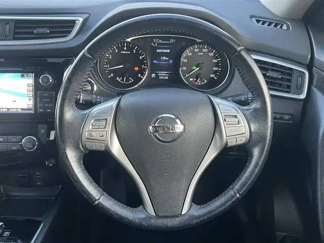 日産 エクストレイル 20Xt ブラックエクストリーマーX エマB 秋田県 2016(平28)年 8.5万km ダイヤモンドブラック ４WD/衝突軽減システム/LEDヘッドライト/純正SDナビ/ワンセグ/全方位カメラ/アラウンドビューモニター/STRANGER SR 18インチアルミ（夏タイヤ装着）/スマートキー/アイドリングストップ/プッシュスタート/クルーズコントロール追従走行無/ダウンヒルアシストコントロール/コーナーセンサー/ステアリングスイッチ/前席シートヒーター/ETC/ルーフレール/センターデフロック/電動リアゲート/純正フロアマット/純正ドアバイザー/オートライト/オートエアコン/パワーステアリング/パワーウィンドウ/横滑り防止/盗難防止装置/寒冷地仕様/電動格納ウィンカーミラー/キーレスエントリー/保証書/取扱説明書/記録簿