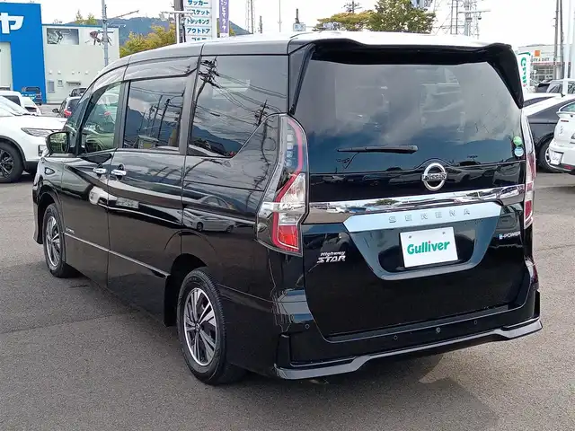 日産 セレナ e－パワー ハイウェイスター 福井県 2020(令2)年 2.2万km ダイヤモンドブラック 純正ディーラーオプションナビ/・（フルセグTV/CD/DVD/Bluetooth）/フリップダウンモニター/全方位カメラ/ETC/両側パワースライドドア/前方衝突予測警報/ブラインドスポットモニター/プロパイロット/パーキングアシスト/デジタルインナーミラー/オートLEDライト/純正15インチAW/純正フロアマット/スマートキー
