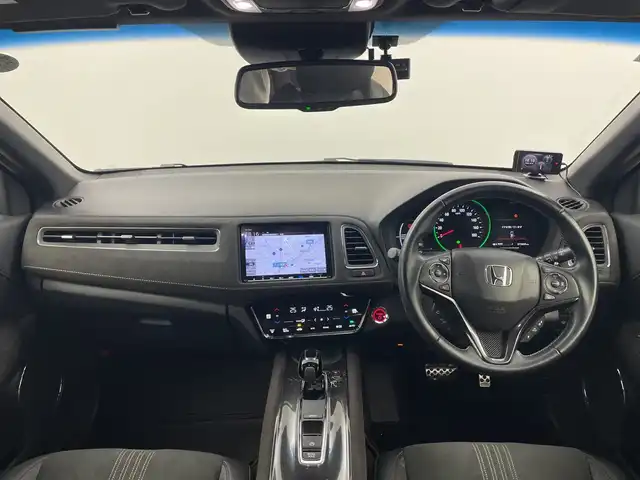 ホンダ ヴェゼル ハイブリッド RS ホンダセンシング 群馬県 2018(平30)年 7.4万km プラチナホワイトパール 純正８型ナビ　フルセグＴＶ　バックカメラ　シートヒーター　プッシュスタート　パドルシフト　アダクティブクルーズコントロール　ステアリングスイッチ　Ｄ席メモリシート　前方ドライブレコーダー　ＥＴＣ