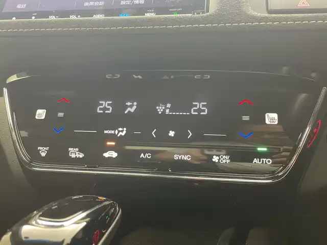ホンダ ヴェゼル ハイブリッド RS ホンダセンシング 群馬県 2018(平30)年 7.4万km プラチナホワイトパール 純正８型ナビ　フルセグＴＶ　バックカメラ　シートヒーター　プッシュスタート　パドルシフト　アダクティブクルーズコントロール　ステアリングスイッチ　Ｄ席メモリシート　前方ドライブレコーダー　ＥＴＣ