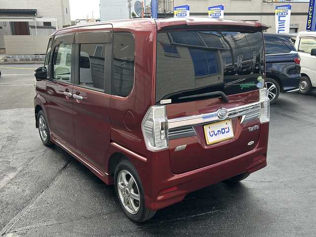 ダイハツ タント カスタム RS トップED SA 長野県 2015(平27)年 14.8万km ファイアークォーツレッドM (株)IDOMが運営する【じしゃロン長野店】の自社ローン対象車両になります。こちらは現金ご利用時の価格です。自社ローンご希望の方は別途その旨お申付け下さい。/4WD/ターボ/純正ナビ/バックカメラ/フルセグTB/Bluetooth