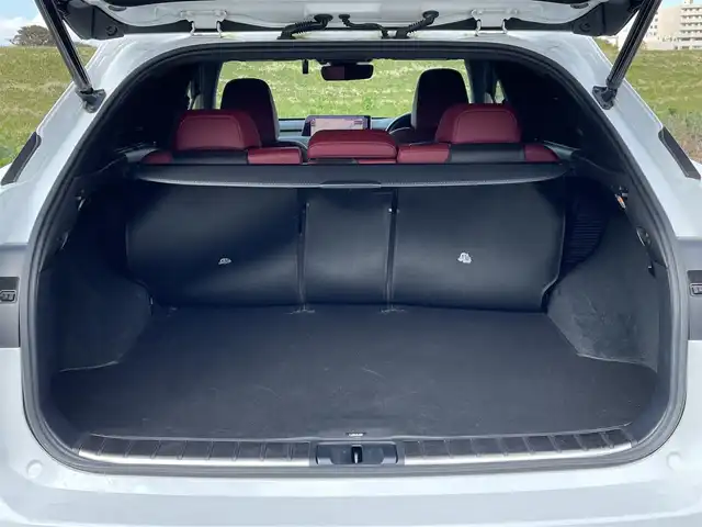 レクサス ＲＸ 450h Fスポーツ 新潟県 2016(平28)年 3.9万km ホワイトノーヴァガラスフレーク 4WD/純正メモリナビ/CD/DVD/BD/BT/フルセグテレビ/バックカメラ/ETC2.0/ドライブレコーダー/サンルーフ/衝突被害軽減ブレーキ/レーンキープアシスト/クルーズコントロール/革シート/パワーシート/シートヒーター /エアシート/ステアリングヒーター/ステアリングスイッチ/パドルシフト/パワーバックドア/コーナーセンサー/スマートキー/プッシュスタート/LEDライト/オートライト/オートハイビーム/フォグランプ/純正20インチアルミホイール