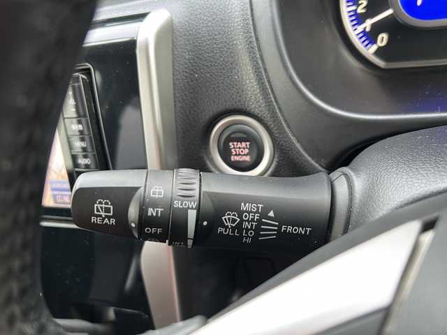 三菱 ｅＫカスタム T e－アシスト 岐阜県 2015(平27)年 6.8万km シルキーホワイト 登録時走行距離67209km/社外ナビ/バックモニター/フルセグテレビ/ドライブレコーダー/ターボチャージャー/LEDヘッドライト/スマートキー/プッシュスタート/オートライト/純正アルミホイール/純正フロアマット/禁煙車/ipod接続/ドアバイザー