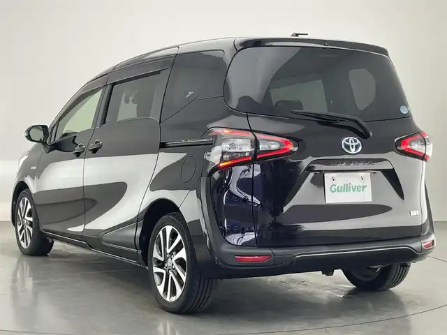 トヨタ シエンタ ハイブリッド G クエロ 愛知県 2018(平30)年 4.1万km クールボルドーガラスフレーク 純正ナビ　シートヒーター　禁煙　バックカメラ　フルセグ　Ｂｌｕｅｔｏｏｔｈ　両側パワスラ　純正ドラレコ　セーフティセンス　衝突軽減　車線逸脱　純正１６インチＡＷ　ＬＥＤオートライト　フォグ　純正マット　オートハイビーム　黒ハーフレザー　プッシュスタート　スマートキー