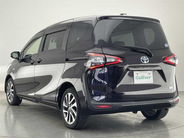 トヨタ シエンタ ハイブリッド G クエロ 愛知県 2018(平30)年 4.1万km クールボルドーガラスフレーク 純正ナビ　シートヒーター　禁煙　バックカメラ　フルセグ　Ｂｌｕｅｔｏｏｔｈ　両側パワスラ　純正ドラレコ　セーフティセンス　衝突軽減　車線逸脱　純正１６インチＡＷ　ＬＥＤオートライト　フォグ　純正マット　オートハイビーム　黒ハーフレザー　プッシュスタート　スマートキー