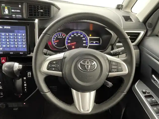 トヨタ ルーミー カスタムG－T 熊本県 2017(平29)年 3.4万km マゼンタベリーマイカM 純正9インチナビNSZT-Y66T/　（CD/DVD/フルセグTV）/バックカメラ/スマートアシストIII/・衝突回避支援ブレーキ機能/・衝突警報機能/・車線逸脱警報機能/・誤発進抑制制御機能/・先行車発進お知らせ機能/・前後コーナーセンサー/クルーズコントロール/ビルトインETC/純正前方ドライブレコーダー/両側パワースライドドア/LEDヘッドライト/オートライト/フォグランプ/横滑り防止装置/スマートキー/プッシュスタート/アイドリングストップ/ステアリングスイッチ/電動格納ミラー/純正１５インチAW/純正フロアマット/取扱説明書