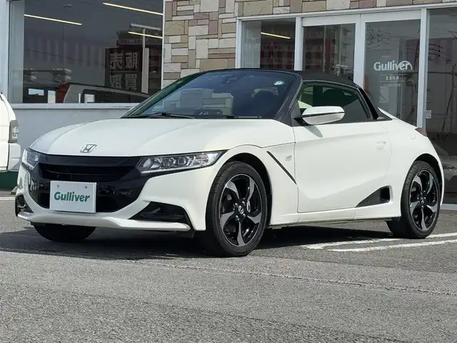ホンダ Ｓ６６０ α 徳島県 2016(平28)年 1.3万km プレミアムスターホワイトパール ワンオーナー/純正センターディスプレイ/　（Bluetooth/HDMI/AM/FM）/バックカメラ/クルーズコントロール/純正アルミホイール/純正フロアマット/ETC/ドライブレコーダー/LEDヘッドライト/ハーフレザーシート