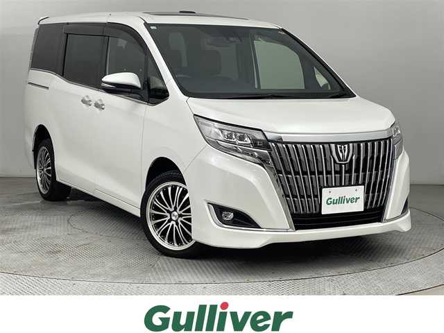 トヨタ エスクァイア Gi プレミアムパッケージ 道央・札幌 2018(平30)年 5万km ホワイトパールクリスタルシャイン ・衝突被害軽減ブレーキ/・レーンキープアシスト/・クルーズコントロール/・オートハイビーム/・アルパインBIGXナビ/・フルセグ/BT/CD/DVD/USB/・バックカメラ/・寒冷地仕様/・両側パワースライドドア/・ハーフレザー/・シートヒーター/・ビルトインETC/・アイドリングストップ/・MTモード付AT/・社外AW付冬タイヤ積込【195/65R15】