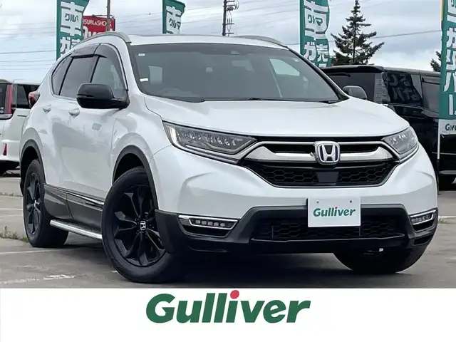 ホンダ ＣＲ－Ｖ ハイブリッド e:HEV EX ブラックED 道南・函館 2020(令2)年 3.9万km プラチナホワイトパール ・寒冷地仕様/・サンルーフ/・衝突被害軽減ブレーキ/・路外逸脱警報/・BSM/・レーダークルーズコントロール/・レーンキープアシスト/・純正メモリナビ/・フルセグTV/・バックカメラ/・ETC2.0/・ドライブレコーダー前後/・サイドステップ/・パワーバックドア/・前席パワーシート/・運転席メモリー付パワーシート/・前席シートヒーター/・ステアリングヒーター/・ワイパーデアイサー/・LEDヘッドライト/・オートライト/・スマートキー/・エンジンプッシュスタート